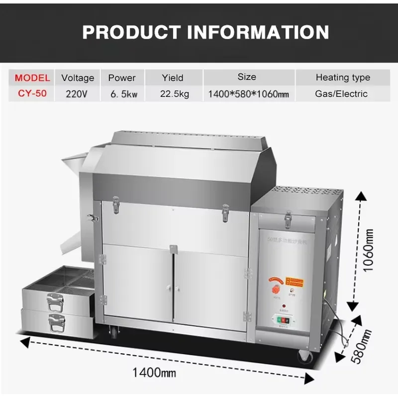 2026 Horus 25kg/h Automatic El - огляд і ціна Coffee Bean