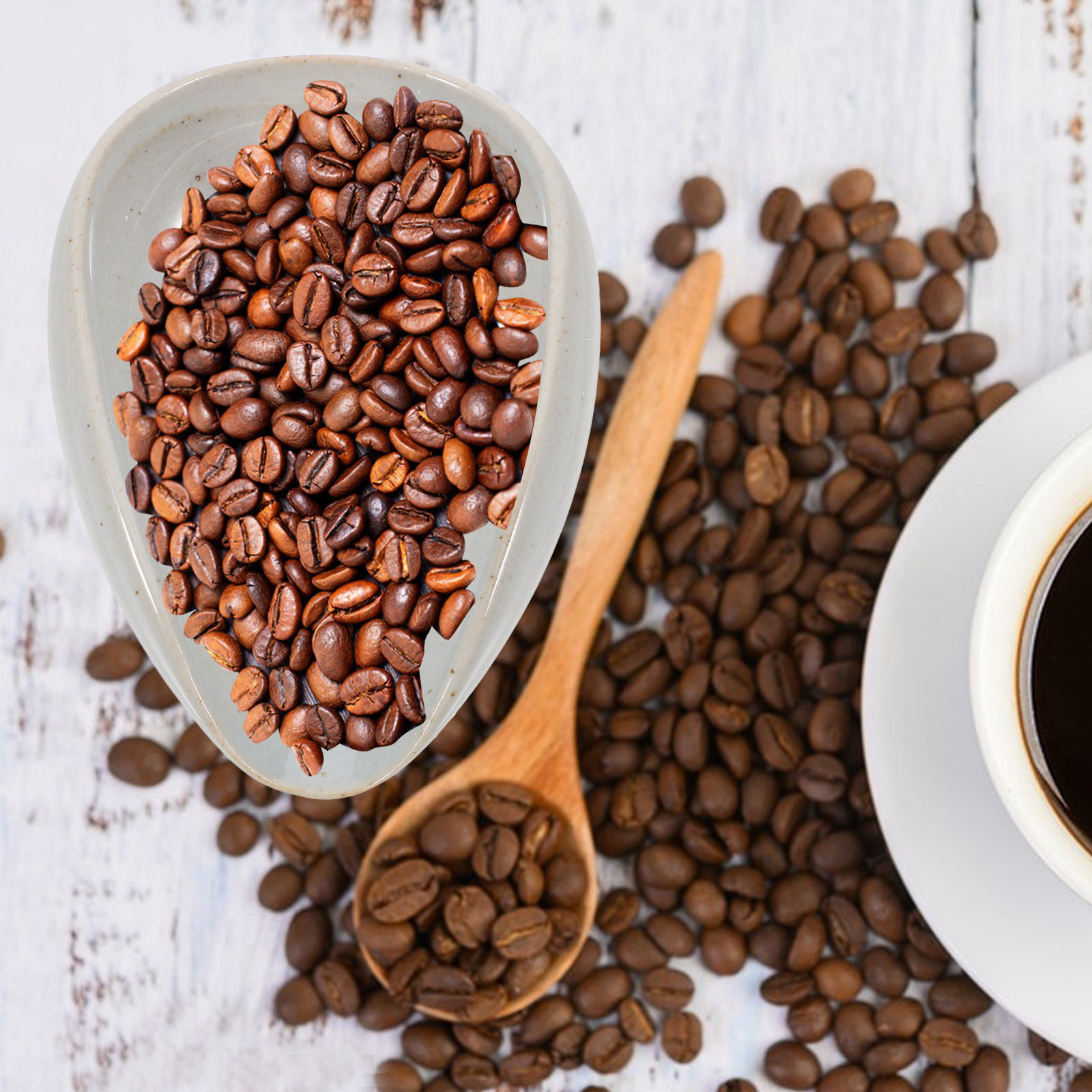 Ceramic Coffee Bean Dosing Tra - огляд і ціна Coffee Tea Bean Leaf