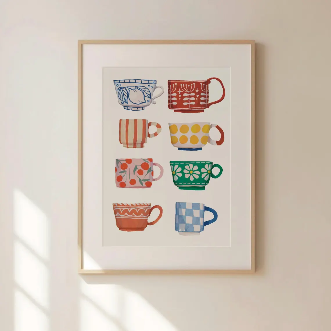 Tea Cup Print, Breakfast poste - огляд і ціна Coffee Tea Essentials