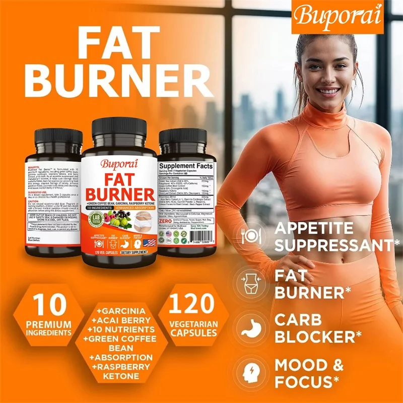 Fat Burner Capsules - Healthy  - огляд і ціна Coffee Tea Weight Loss