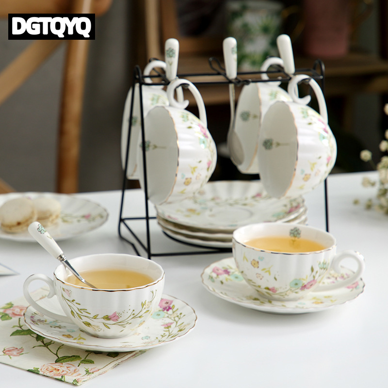 2Pcs Vintage Floral Ceramic Co - огляд і ціна Coffee Tea Essentials