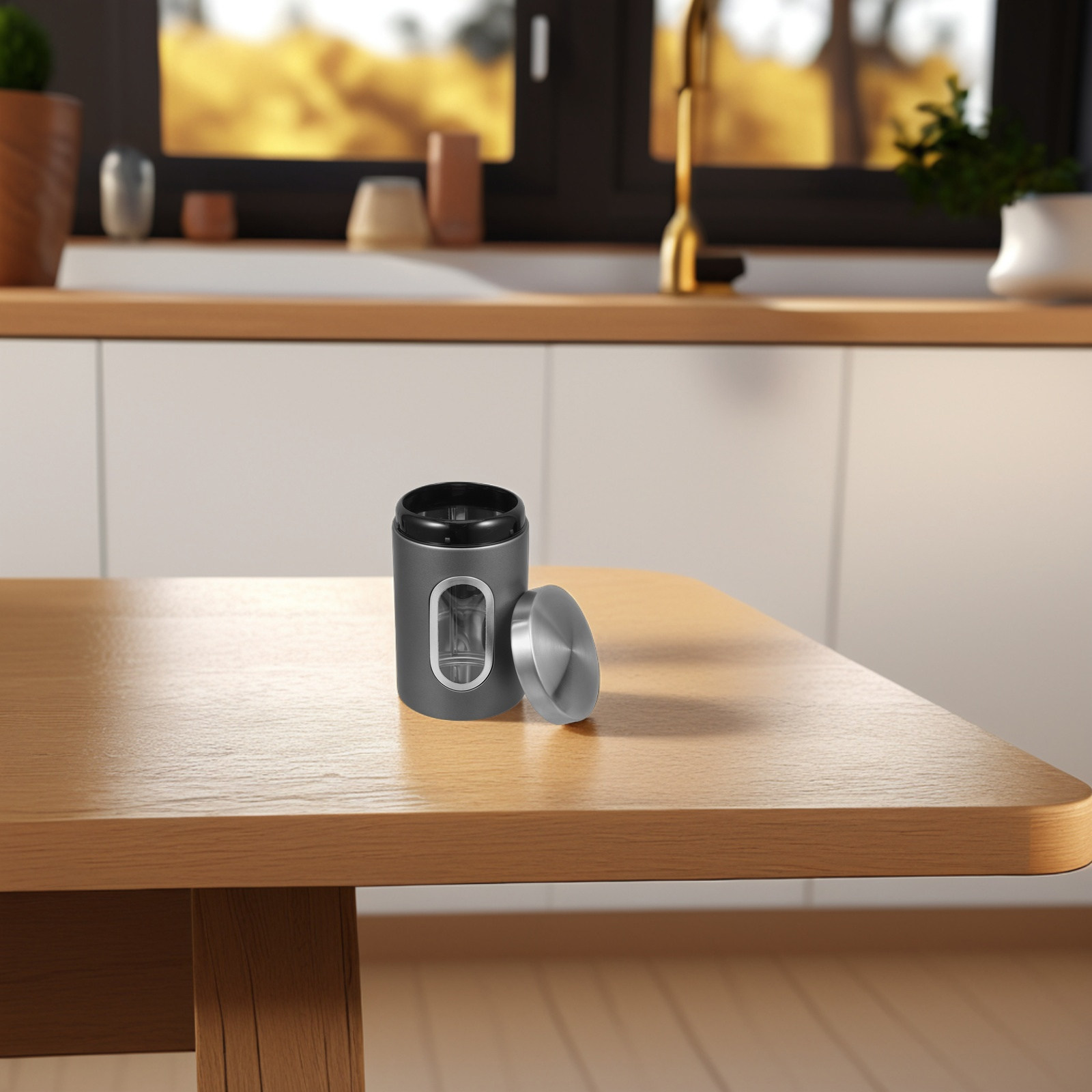 Stainless Steel Storage Canist - огляд і ціна Canister Coffee Sugar Tea