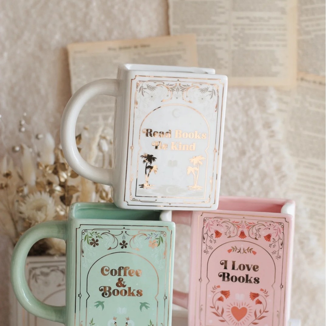 Book Shaped Ceramic Mug With H - огляд і ціна Coffee Tea Essentials
