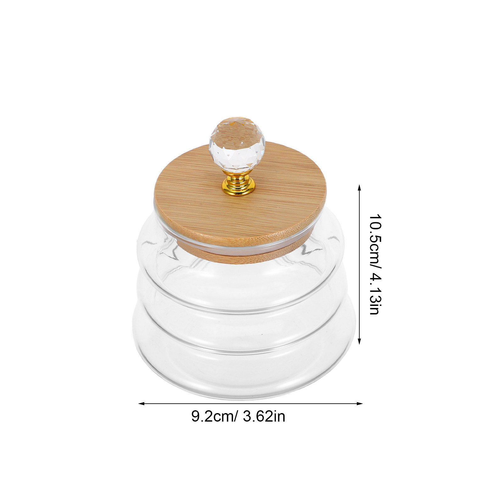 Clear Glass Storage Jar Airtig - огляд і ціна Coffee Tea Bean Leaf