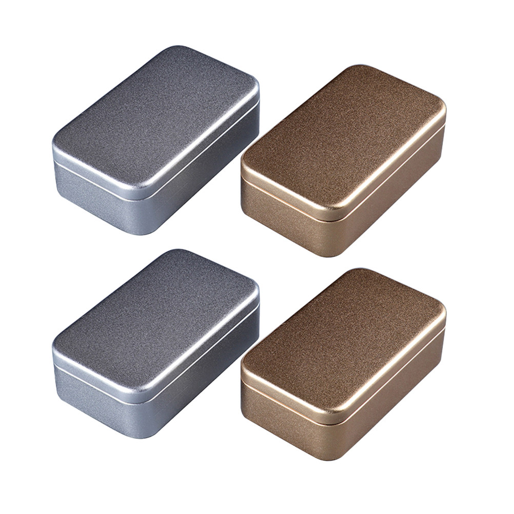 4Pcs Metal Business Card Tinpl - огляд і ціна Canister Coffee Sugar Tea