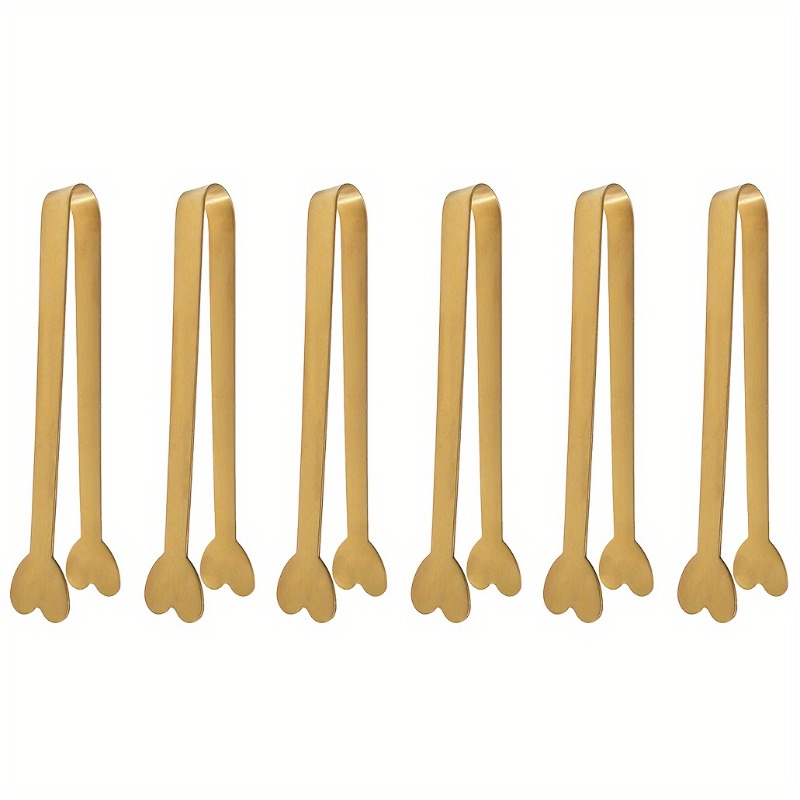 4/6PCS Stainless Steel Heart-S - огляд і ціна Coffee Tea Sugar