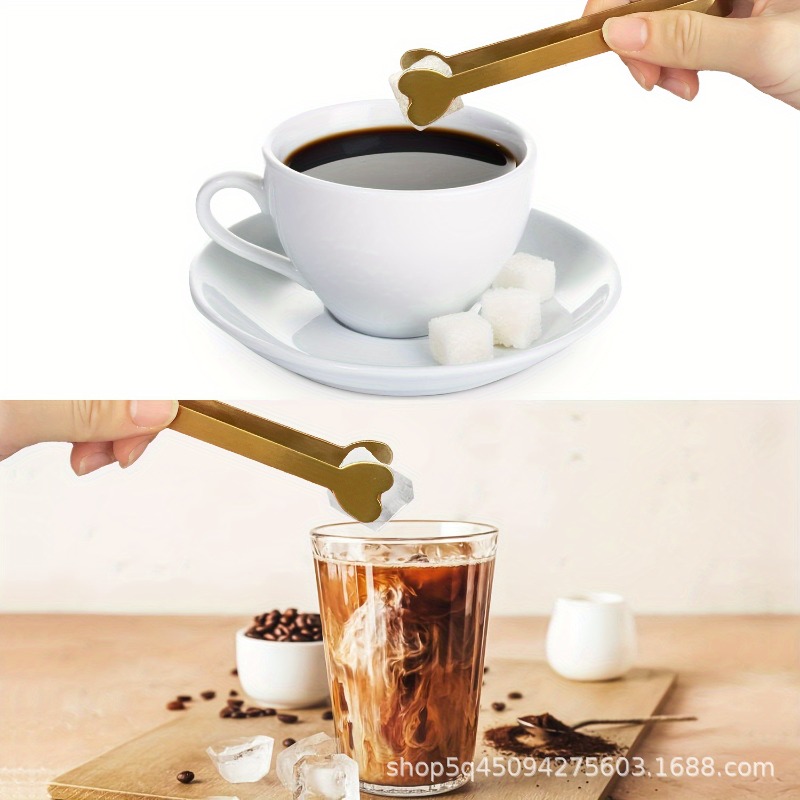 4/6PCS Stainless Steel Heart-S - огляд і ціна Coffee Tea Sugar