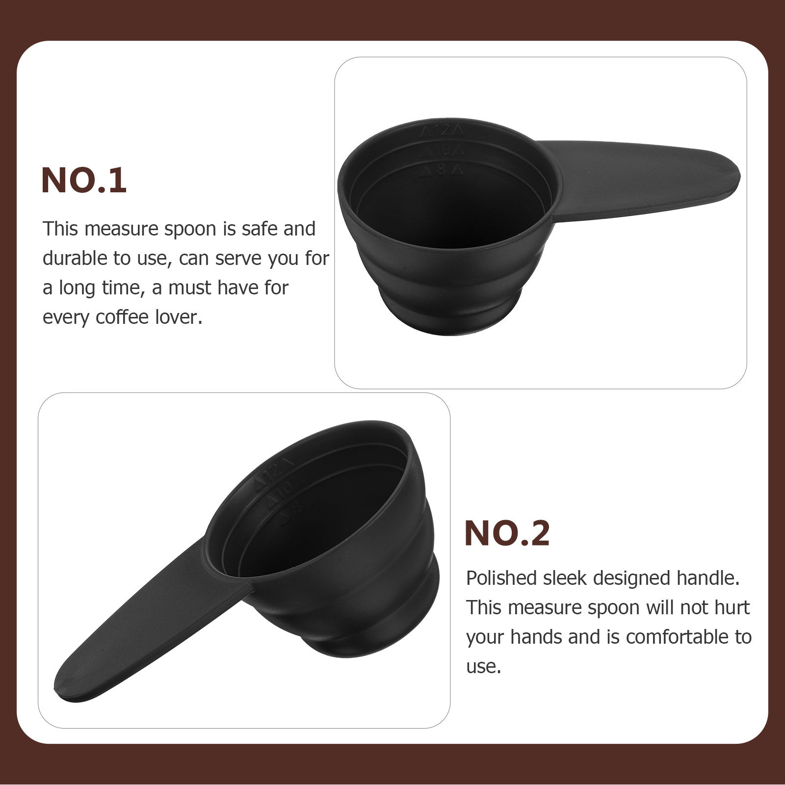 5Pcs Measure Spoon Long Handle - огляд і ціна Coffee Tea Sugar
