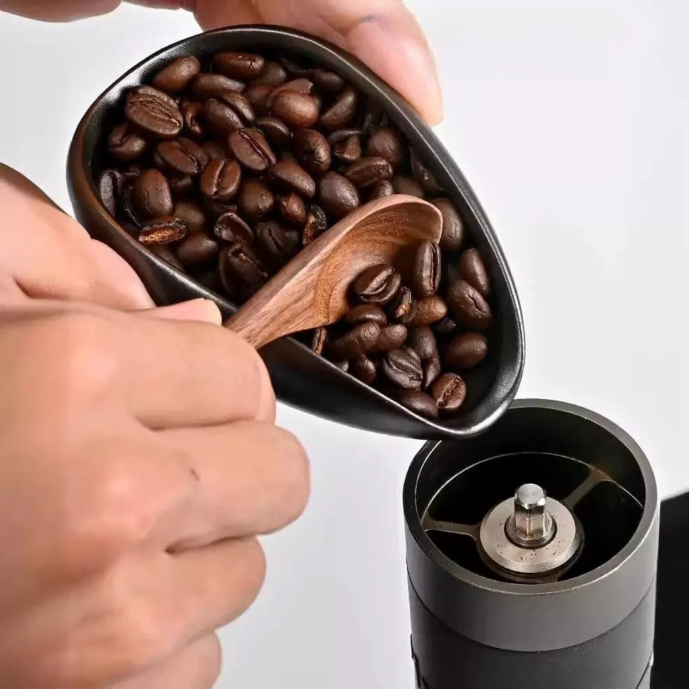 Ceramic Coffee Bean Dosing Tra - огляд і ціна Coffee Tea Bean Leaf