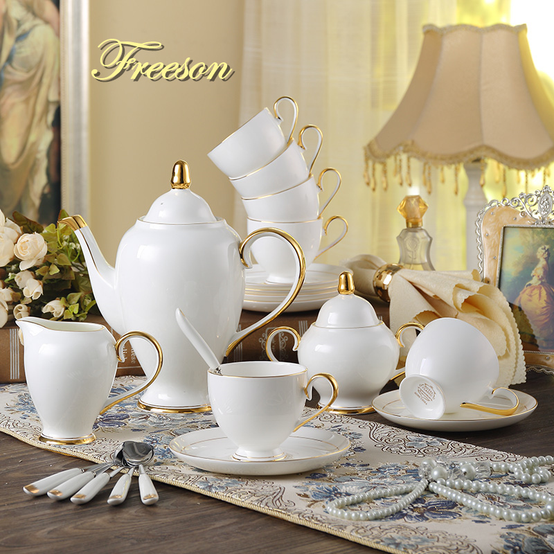 Grace Bone China Coffee Set Wh - огляд і ціна Coffee Tea Sugar