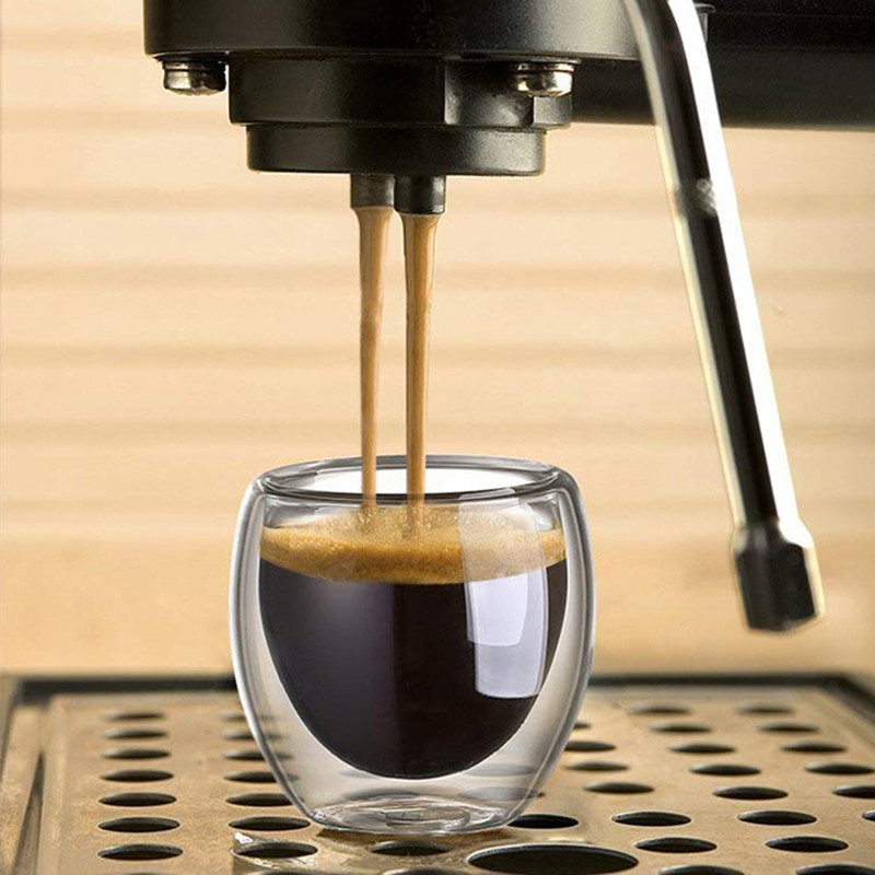 Double Walled Glass Coffee Mug - огляд і ціна Coffee Tea Essentials