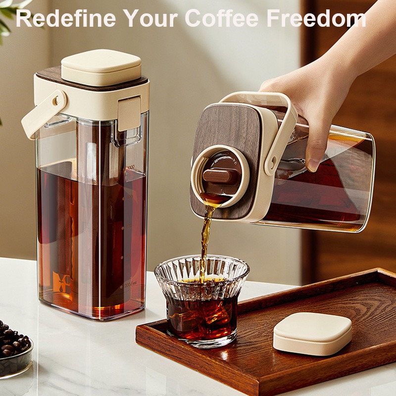 Cold Brew Coffee Pitcher Leak  - огляд і ціна Coffee Tea Maker
