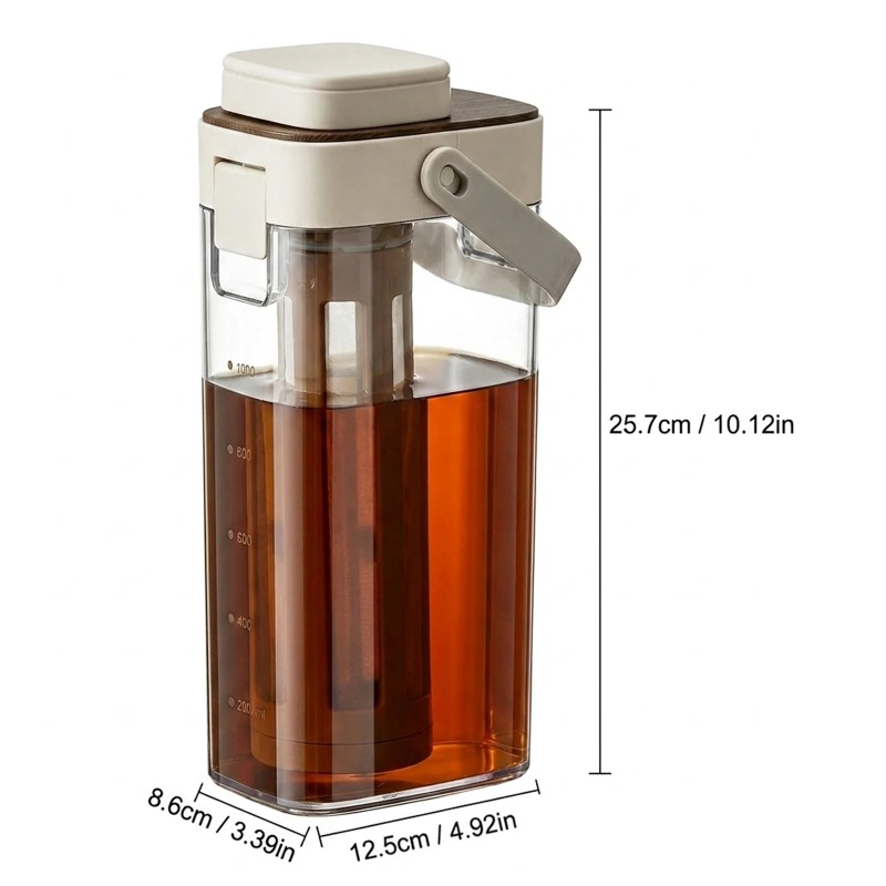 Cold Brew Coffee Pitcher Leak  - огляд і ціна Coffee Tea Maker