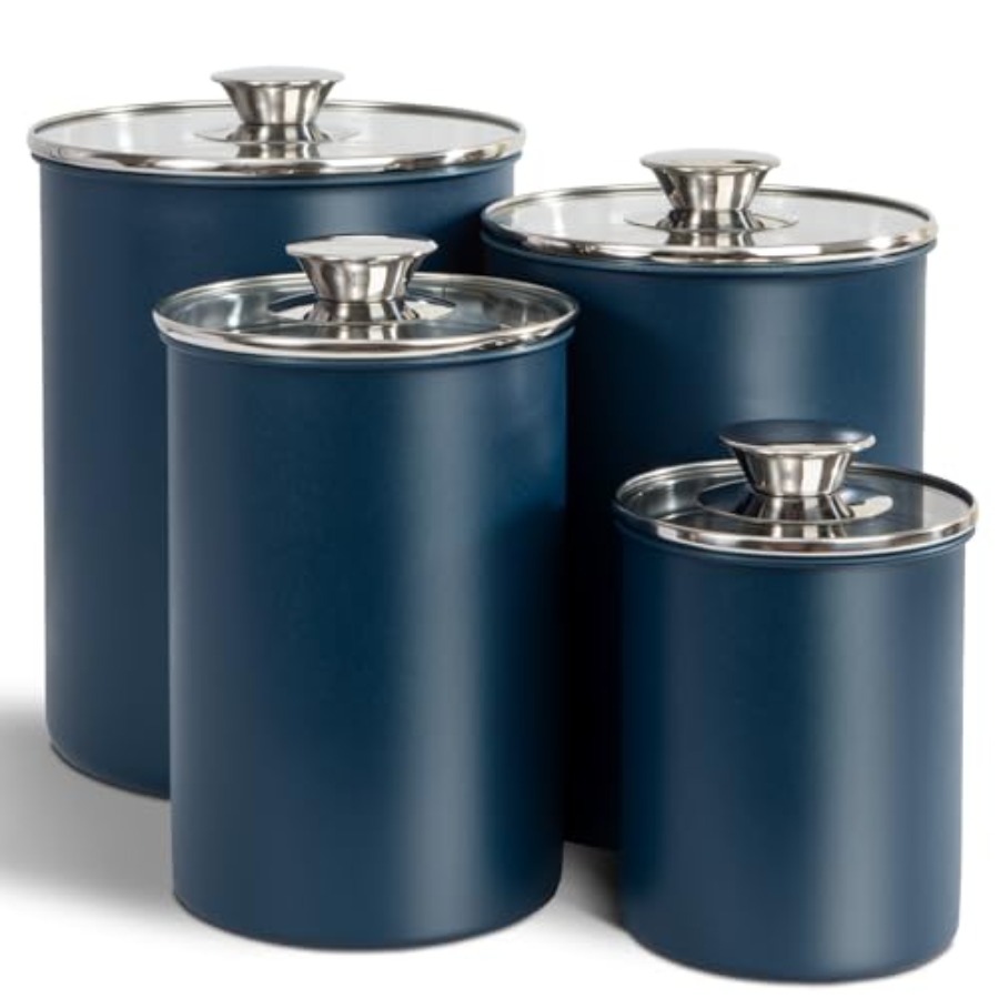 Stainless Steel Food Canister  - огляд і ціна Canister Coffee Sugar Tea