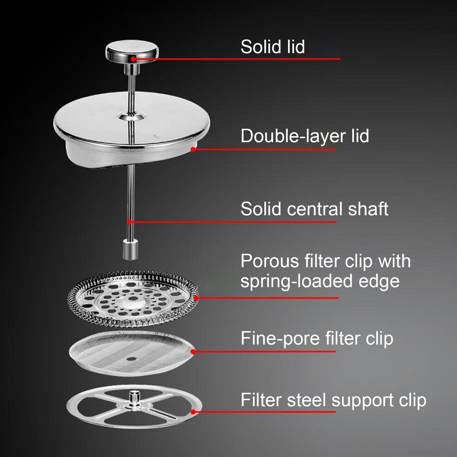 Coffee Maker Press Pot Non-Sli - огляд і ціна Coffee Tea Maker