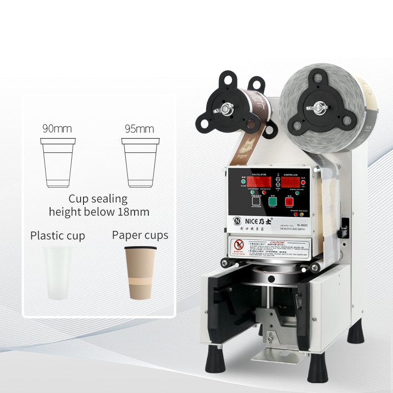 Automatic Cup Sealing hine 90  - огляд і ціна Coffee Tea Boba