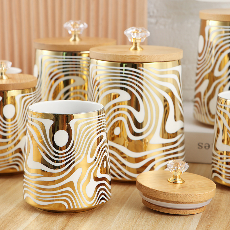 Set of 7 Color Glazed Ceramic  - огляд і ціна Canister Coffee Sugar Tea