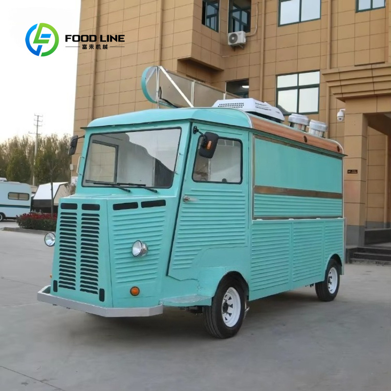 Electric Mobile Food Truck Cus - огляд і ціна Coffee Tea Boba