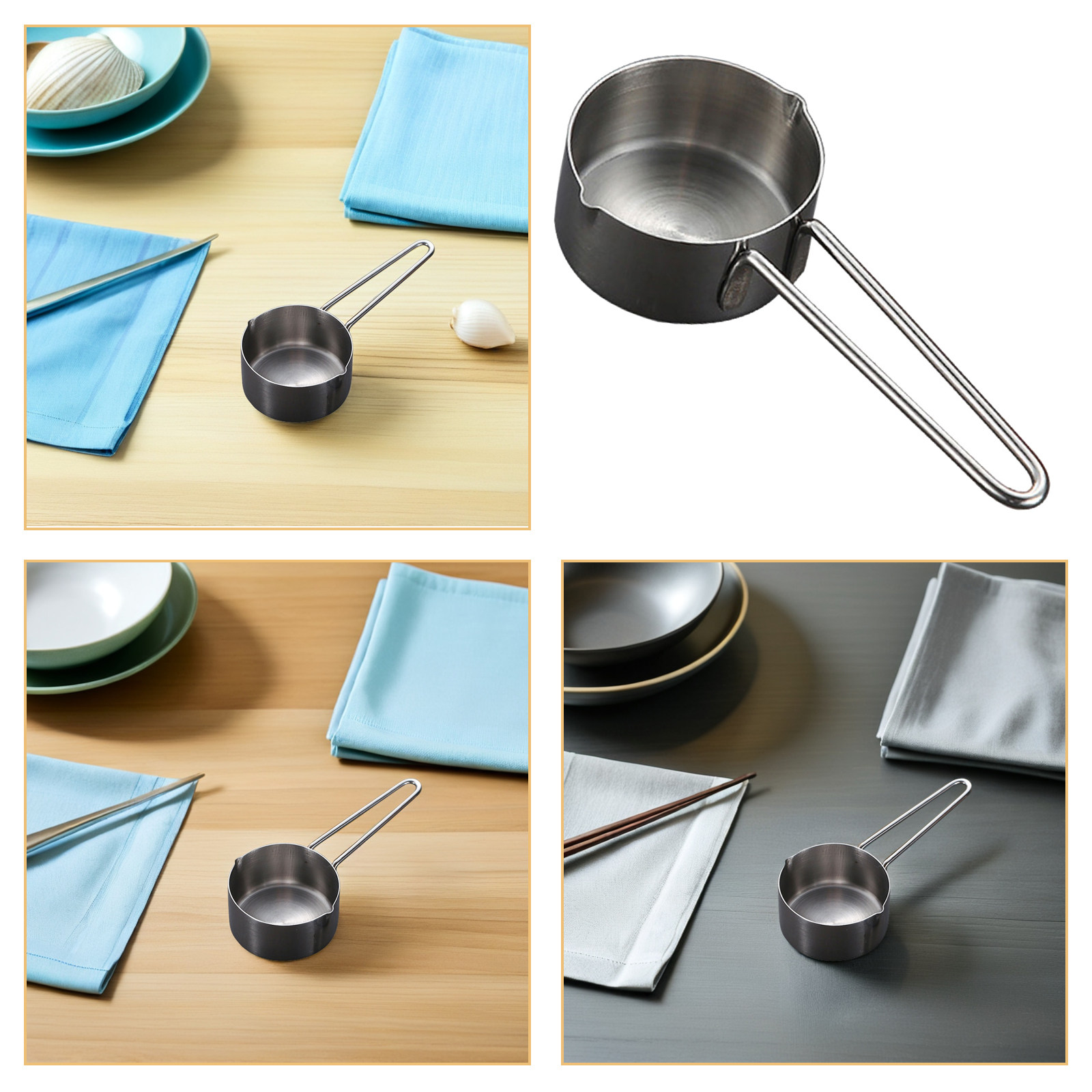 Stainless Steel Measuring Spoo - огляд і ціна Coffee Tea Bean Leaf