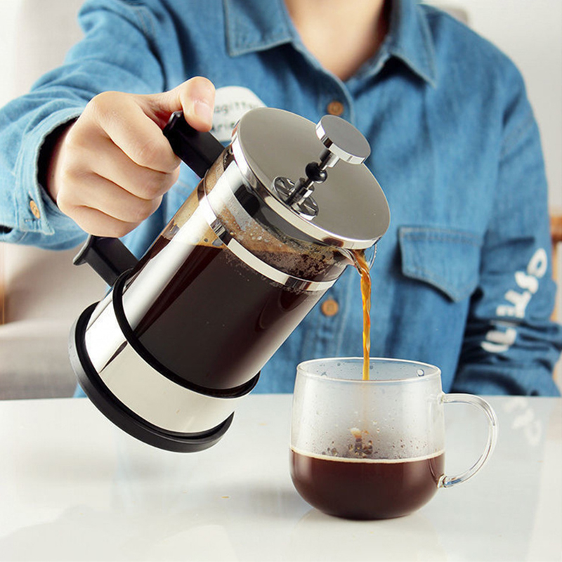 Coffee French Press Pot With F - огляд і ціна French Press Coffee & Tea