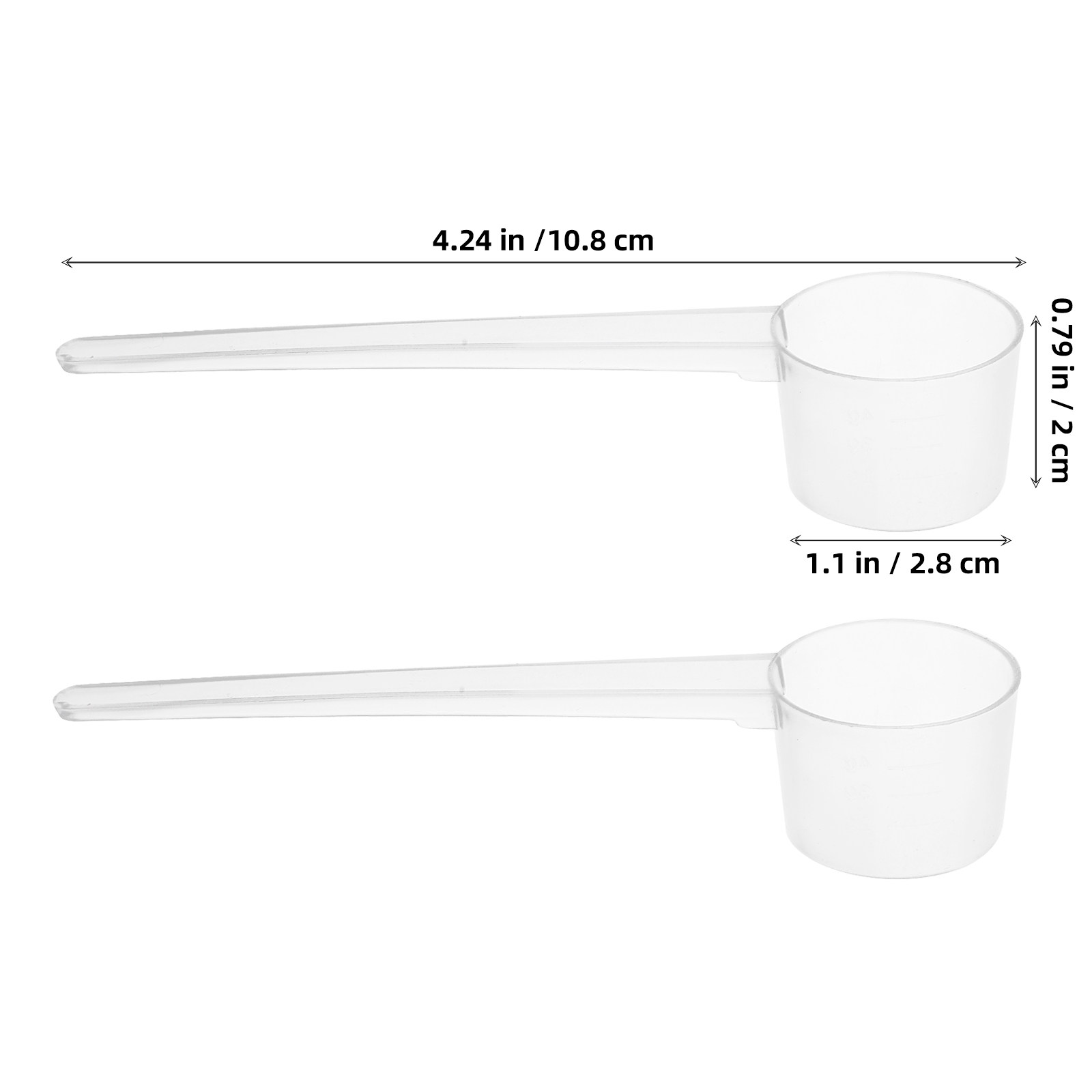 50Pcs Kitchen Measuring Scoop  - огляд і ціна Coffee Tea Sugar